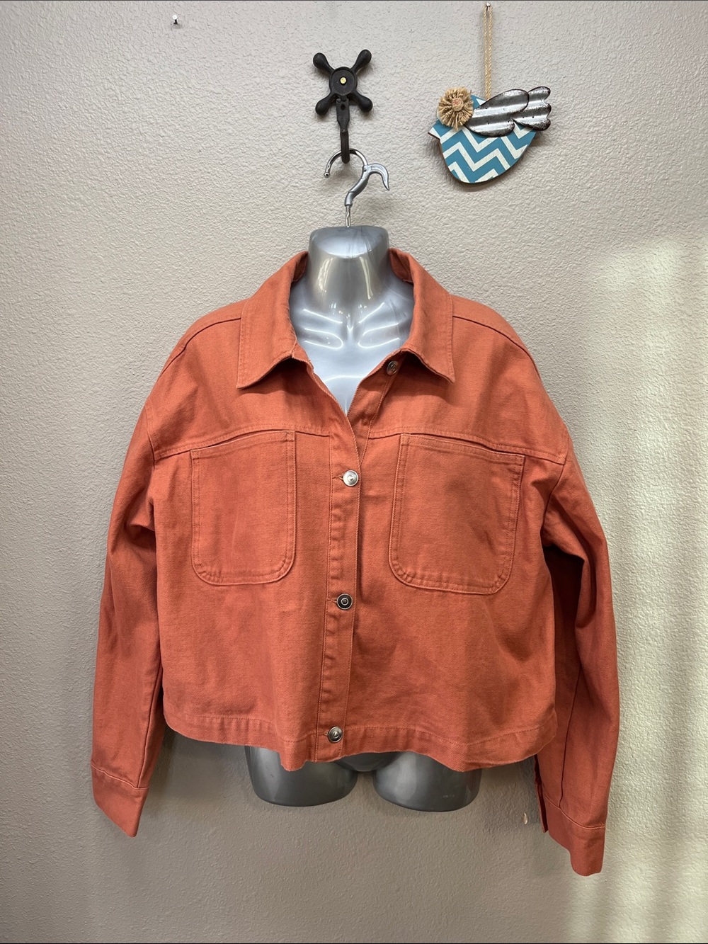 Nine West trucker jacket size XL new with tags